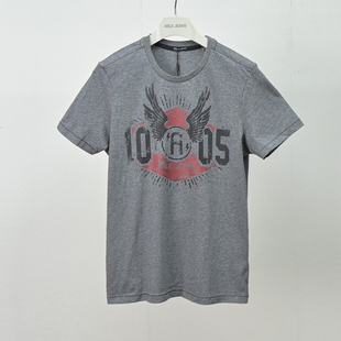 短袖 JEANS夏季 男士 纯棉半袖 超值正品 体恤潮流印花t恤打底衫 ABLE