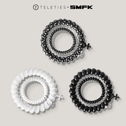 美国TELETIES X SMFK联名系列电话线发圈泰莉TT圈女发饰 无痕发绳