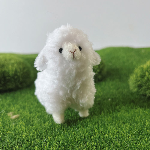 毛根扭扭棒毛条小羊手工diy礼物