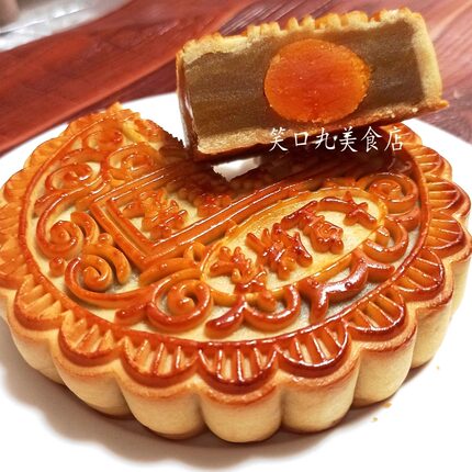 1斤2斤广西合浦大皇饼家蛋黄莲蓉大月饼手工传统老广式散装礼盒装