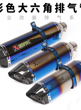 ninja400忍者250黄龙600250SR Z900 DUKE390摩托车通用排气筒