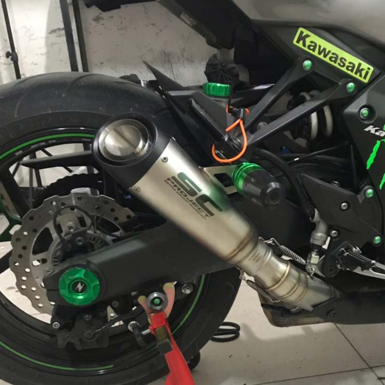 改装摩托车机车改装SC排气管炸街