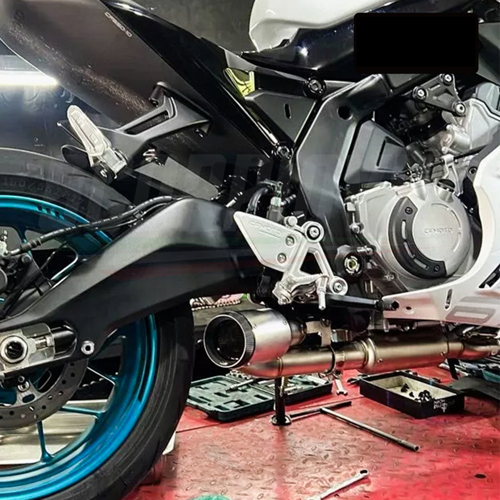 适用于春风675SR排气管改装摩托车全段排气