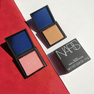 nars纳斯腮红中小样1.2g高潮愉悦红粉色/泰姬陵焦糖橘色