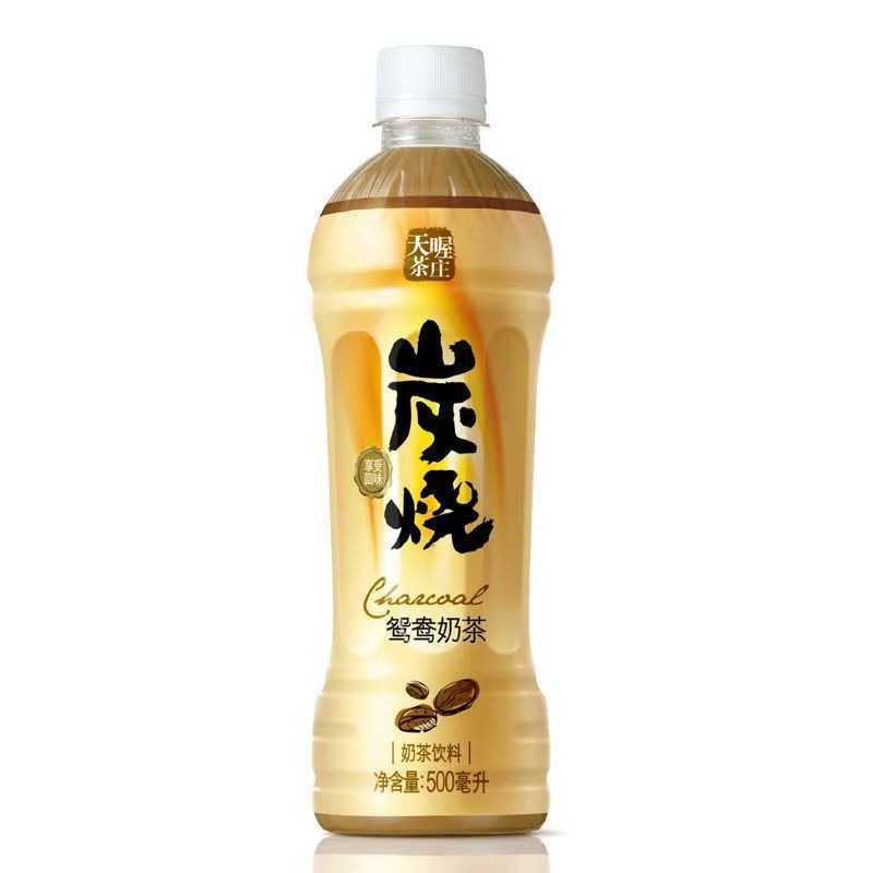 天喔茶庄炭烧鸳鸯奶茶500ml