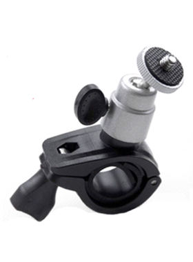 6mm螺丝行车记录仪后视镜支架 360度旋转铝合金数码相机DV车架子