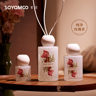 桂花香薰家用室内持久无火香氛玫瑰精油卧室女生淡香水房间空气