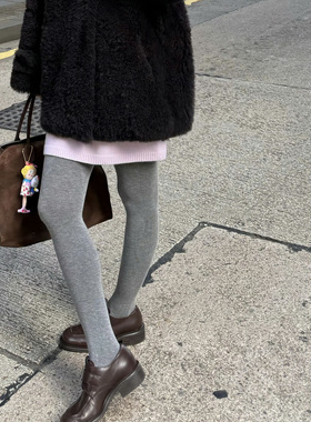 280D不勒脚带脚型系列 直脚立体脚跟羊毛真丝连裤袜