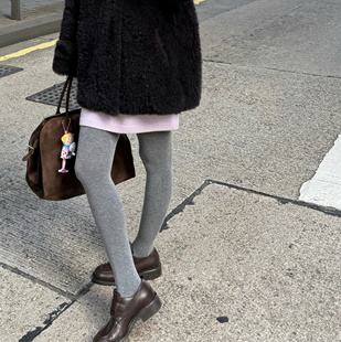 280D不勒脚带脚型系列 袜 直脚立体脚跟羊毛真丝连裤