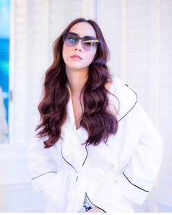 Icberlin男款驾驶型太阳镜女款飞行员式大框薄钢无螺丝墨镜swing