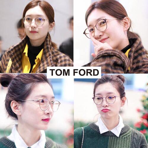 正品 TomFord金丝眼镜框女江疏影同款TF5528-B汤姆福特眼镜框男 - 封面
