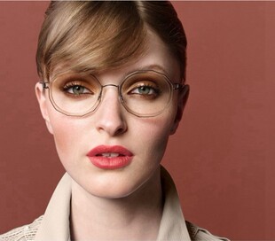 正品 LINDBERG眼镜框女时尚新款多边形线钛METTE林德伯格眼镜架