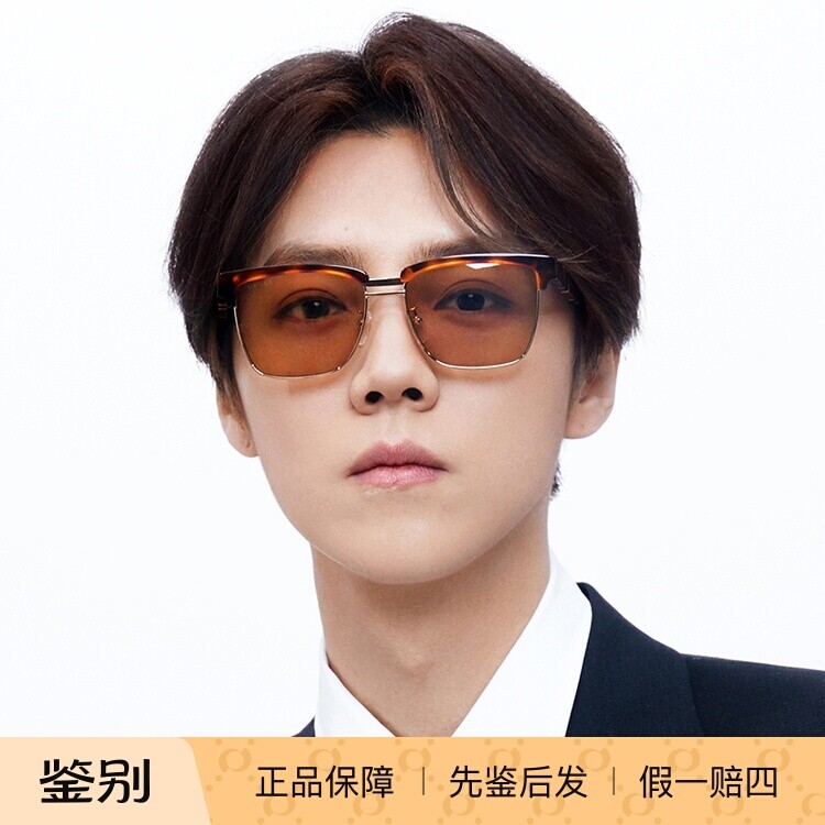 古驰李宇春肖战同款方形太阳镜图片