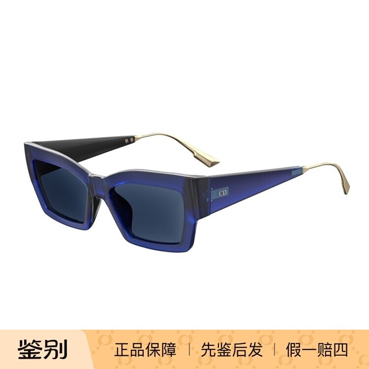 新款DIOR墨镜女CATSTYLEDIOR2迪奥时尚宽腿个性方框太阳眼镜男