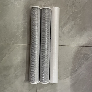 20寸商用反渗透净水器Ro纯水机前三级123级滤芯套装 CTO