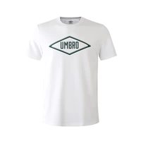 Umbro, комфортная дышащая трендовая футболка с круглым воротником