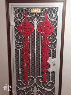 铁艺通风防蚊防盗镂空入户门手动铁门走廊过道铁艺门款式样式定制