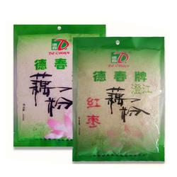 云南澄江德春藕粉原味红枣纯藕粉含糖整袋独立小袋多种规格
