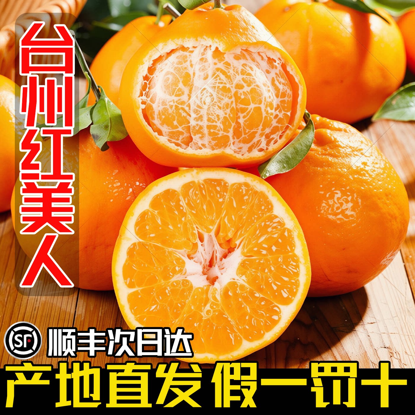 正宗台州红美人柑橘爱媛28号果冻橙当季新鲜采摘水果桔子礼盒顺丰