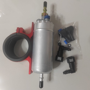 12V 优质外置高压抽油泵 改装电喷泵自吸泵汽油柴油通用副油箱泵