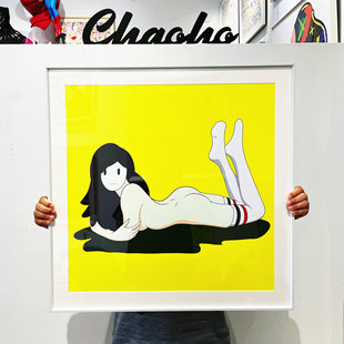 天野健版画Takeru Amano Venus装饰画 潮流艺术美女画 CHAOHO挂画