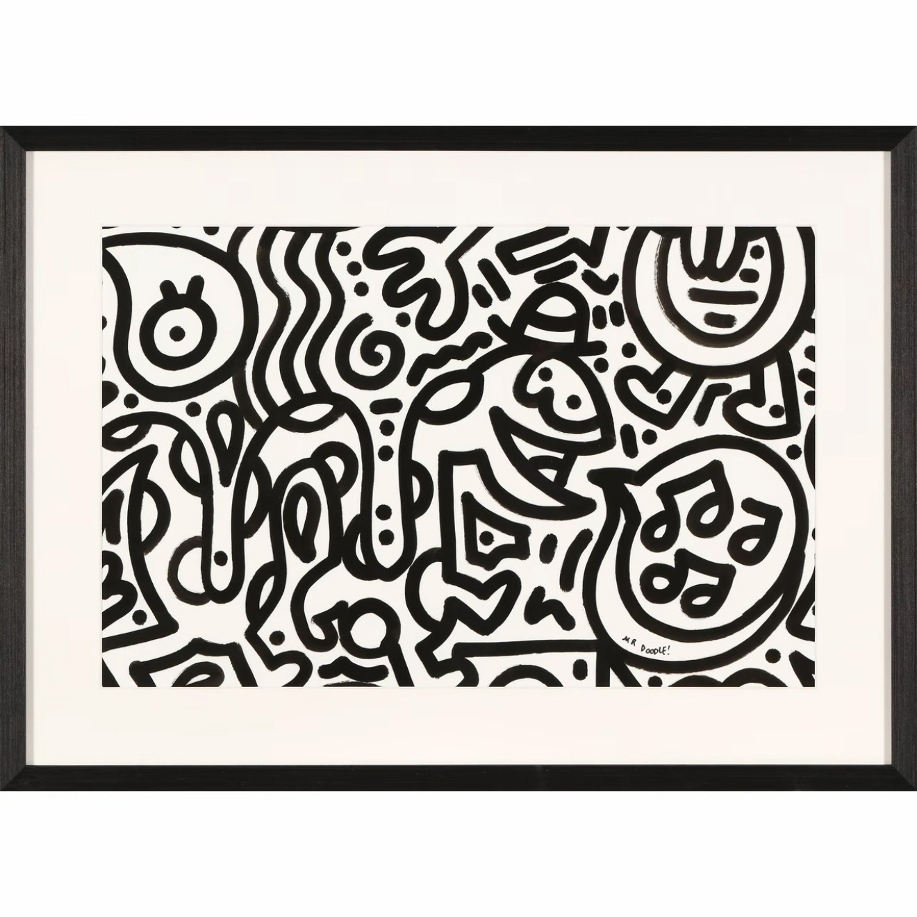 MRDoodle涂鸦先生伦敦原作油画