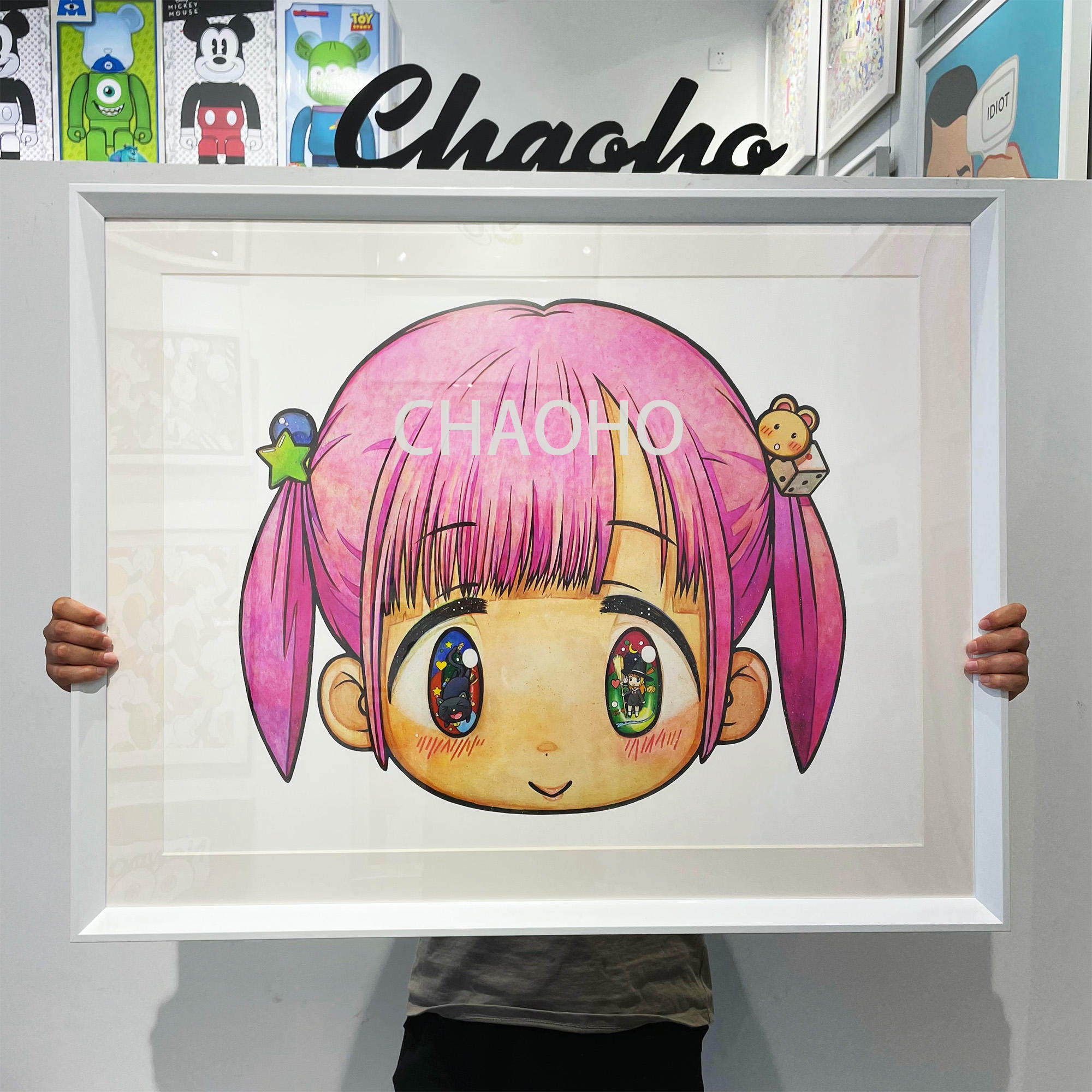 mr.卧室版画村上隆二次元装饰画