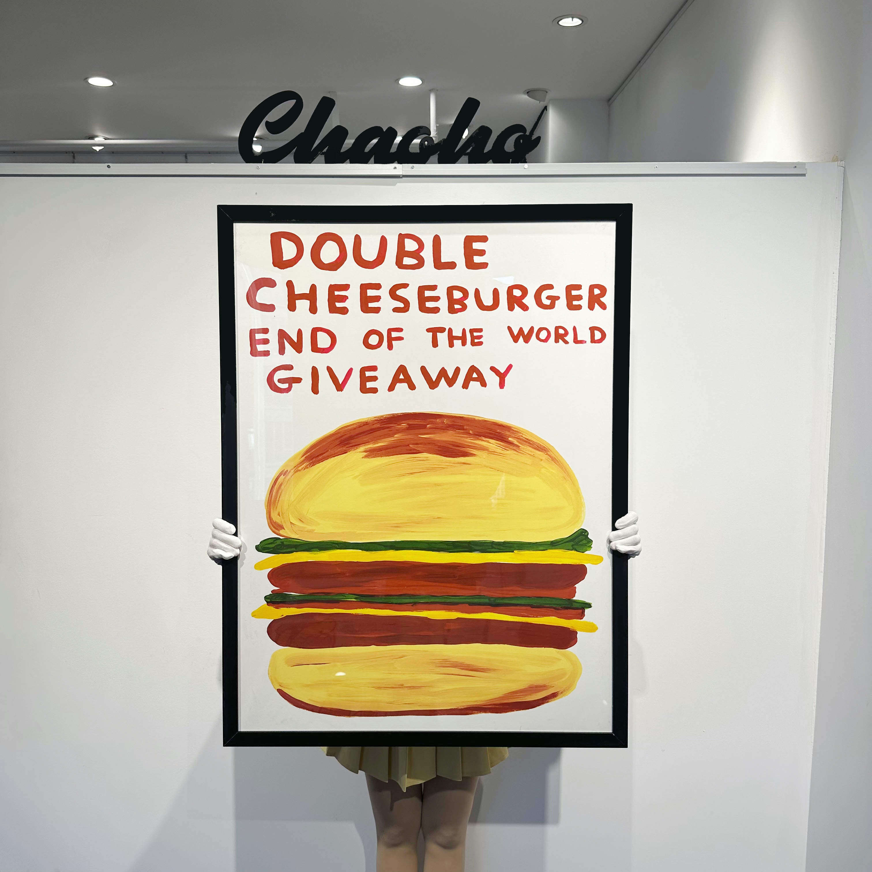 DavidShrigley餐厅复古现代版画