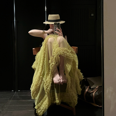 长裙蛋糕蓬蓬裙华丽13米耗料