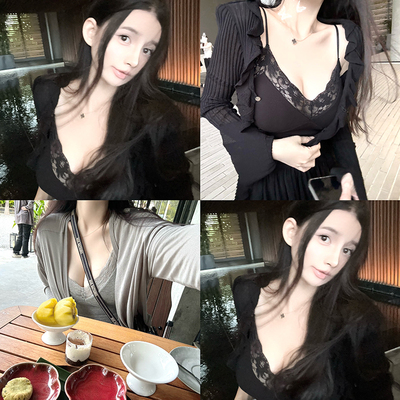 MC背后打揽吊带背心纯欲