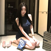 基础好穿 MISS CHANGE 醋酸天丝圆领开襟纽扣无袖 上衣