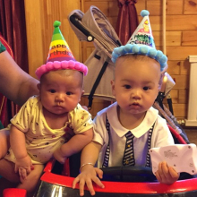 生日派对帽圆点帽 宝宝生日party帽布置装 饰尖角帽 生日装 饰帽子