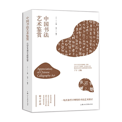 中国书法艺术鉴赏中国艺术通识名师精品课 高译著中国书法艺术哲学历代书法大师原文作品名著鉴赏 书法理论书籍上海人民美术出版社