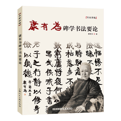 康有为碑学讲义书籍好