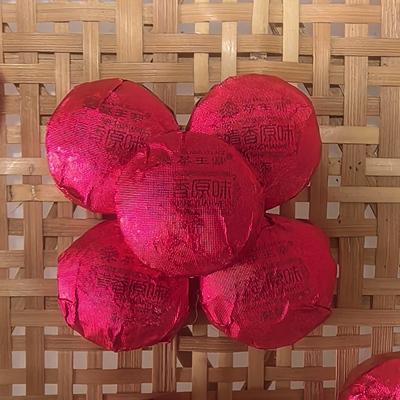 普洱茶熟茶清香原味迷你小沱茶金典茶王寨 500克包邮