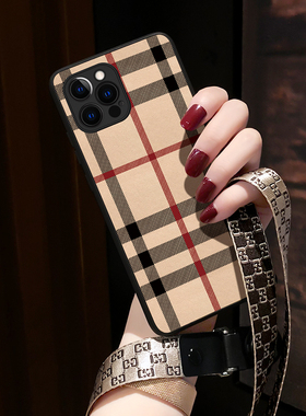 适用苹果17手机壳新款iphone16手机壳14网红12mini保护套xs苹果15pro max手机壳13情侣xr时尚air女11挂绳plus