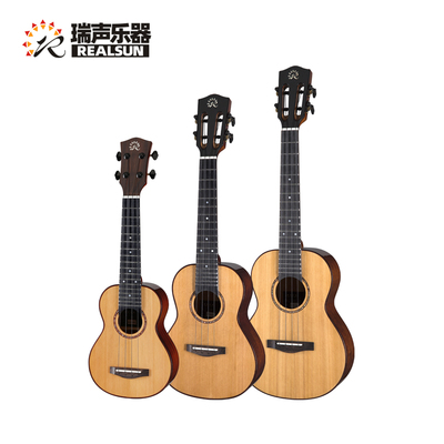 瑞声红松桃花心全单尤克里里