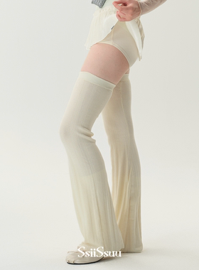 ssiissuu天丝羊毛长袜芭蕾舞蹈训练护腿保暖秋冬2802