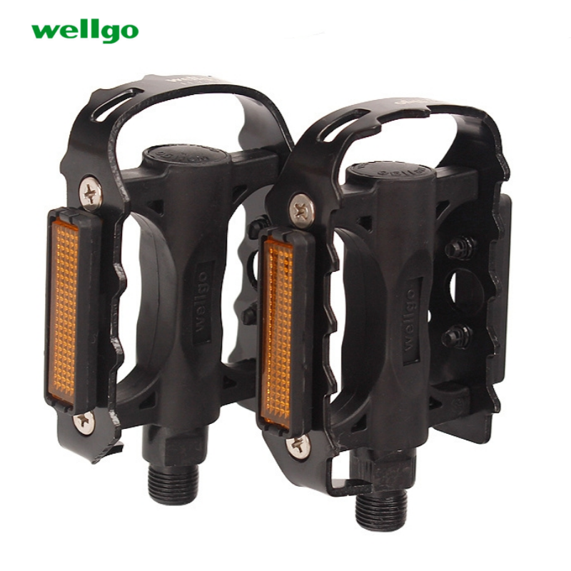 wellgo小型自行车脚踏耐用散珠型