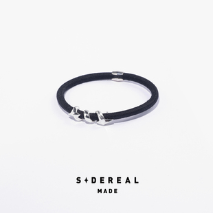 siderealmade 螺旋星装饰扣松紧发圈