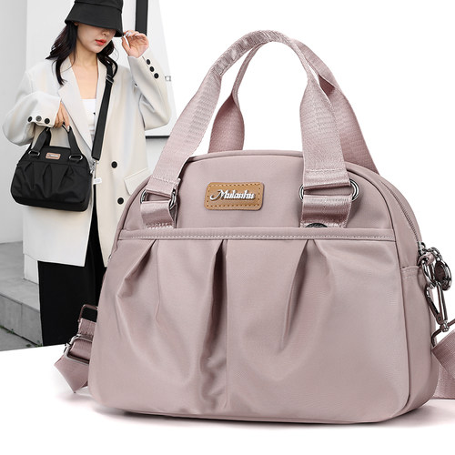 艾果果斜挎包褶皱小日韩女包