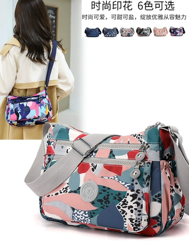 Шоппер, универсальная нейлоновая сумка на одно плечо для отдыха