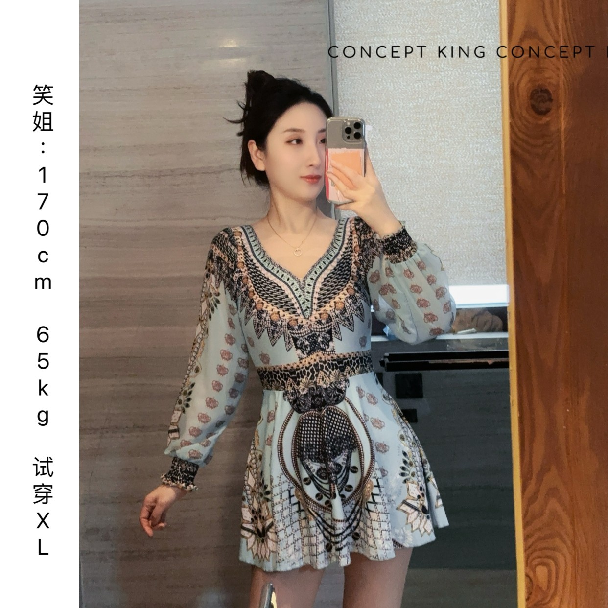 笑姐泳衣东南亚新款大小胸聚拢大码显瘦遮肚连体裙式平角温泉女士