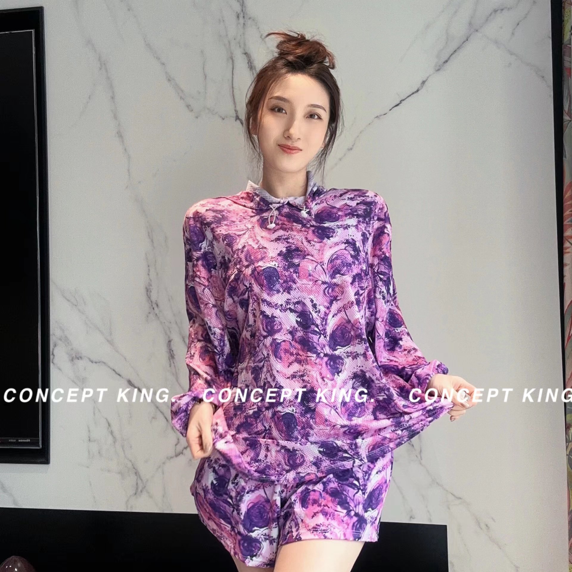 笑姐泳衣新款分体三件套速干凉感固定杯保守遮肚显瘦罩衫度假,运动/瑜伽/健身/球迷用品,连体泳衣,淘宝优惠券,粉丝福利购,淘宝优惠卷