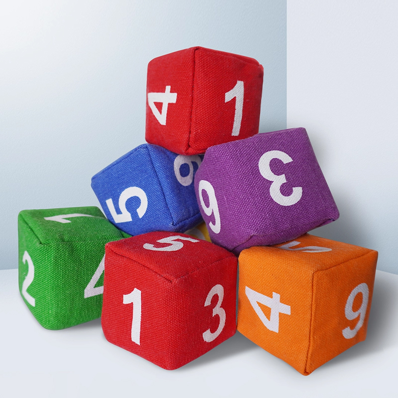 儿童数字丢沙包幼儿园小学生专用成人投掷沙包扔小沙袋体育课口袋