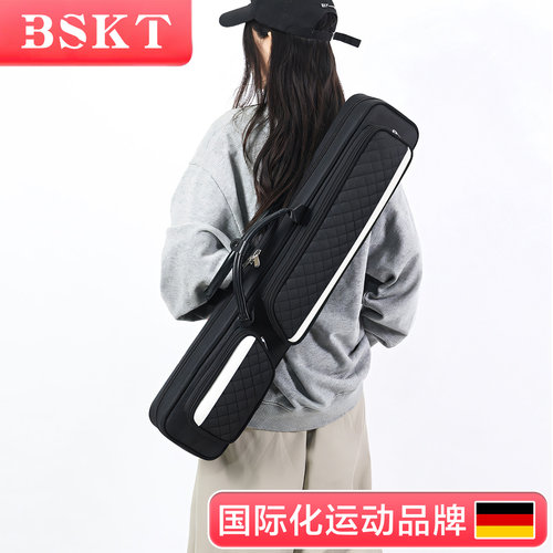 专业台球杆包收纳包杆盒二分之一杆桶大头杆袋三槽杆套小头杆筒