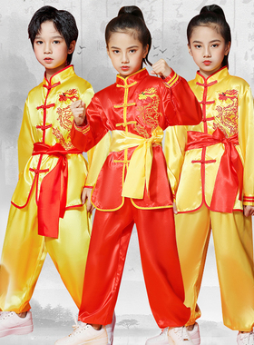 儿童舞龙舞狮服装表演道具衣服幼儿园龙灯耍龙新款全套演出服