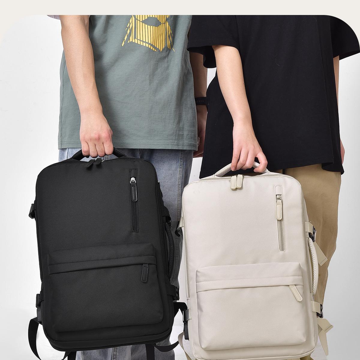 新款出差双肩包男女士商务独立鞋仓包可托运短途旅游行李包电脑包