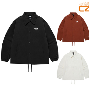 北面新款 THE NORTH FACE 日系工装立领翻领教练男女薄款外套夹克