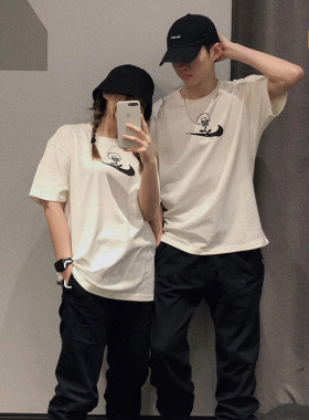 Nike/耐克圆领印花短袖